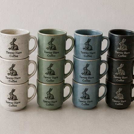 Customized espresso cups for offices and showrooms