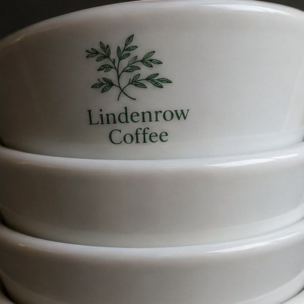 Espresso cups with logo printing